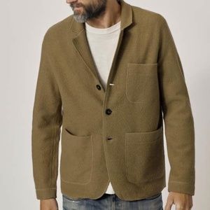 Buck Mason Camel Felted Chore Coat NWT